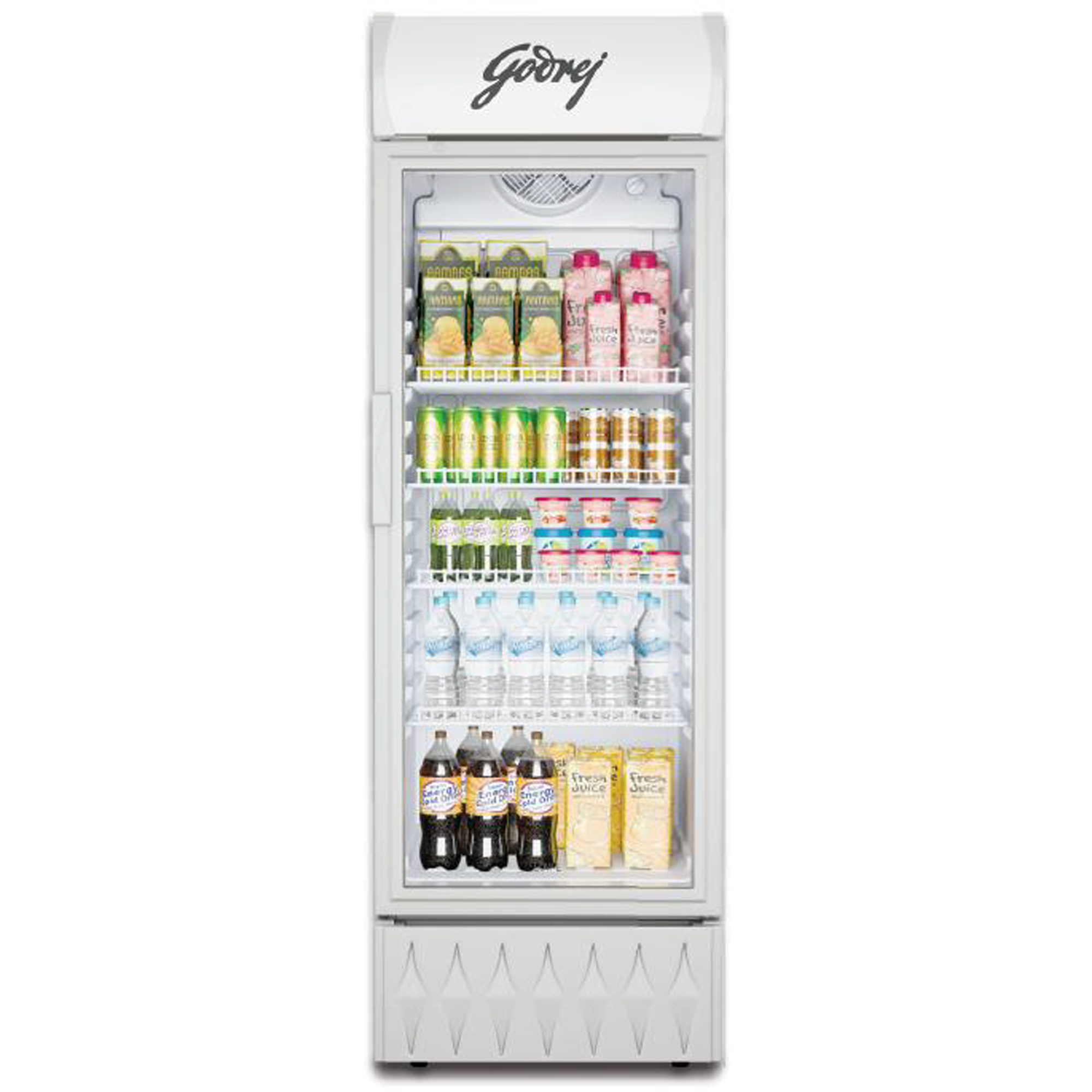 Godrej 365 Liter Showcase (Visicooler) (VCEDXX 390X 1RNL RW) model VCEDXX 390X 1RNL RW front view - GharOne Nepal